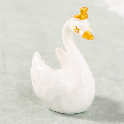 スワンの樹脂工芸品