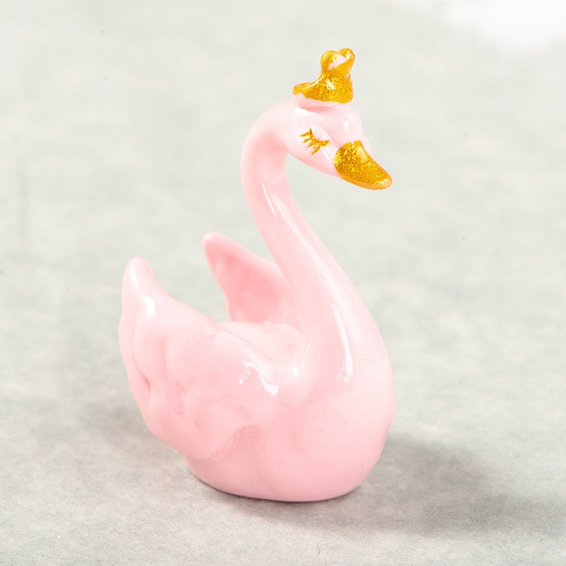 スワンの樹脂工芸品