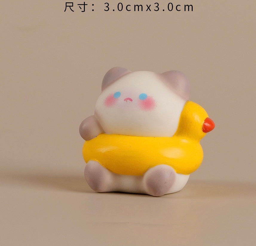 可愛がらせるネコの樹脂工芸品