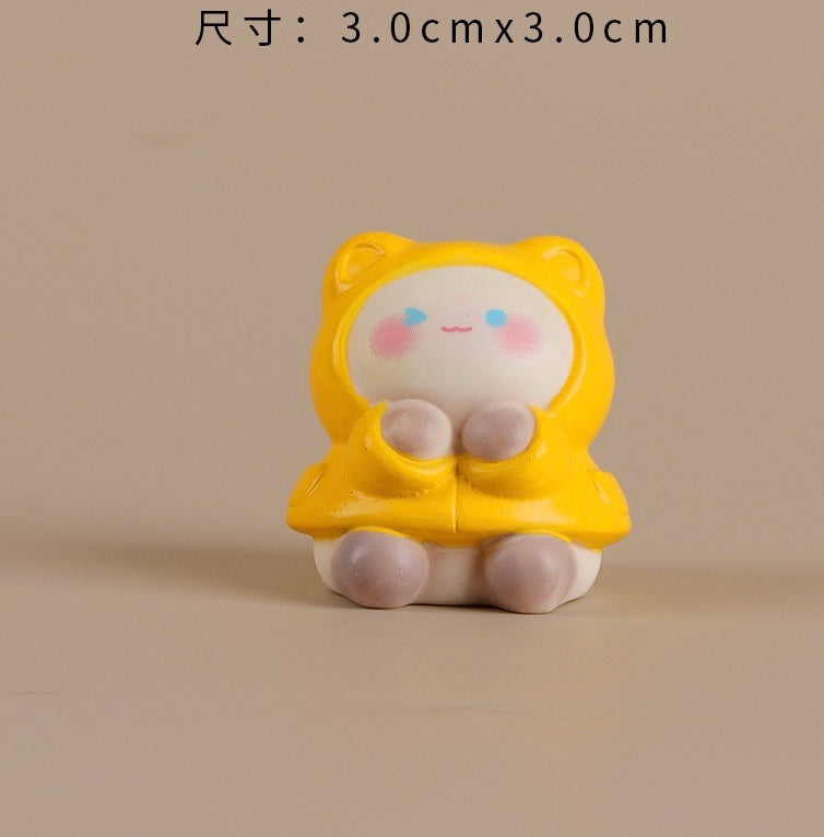 可愛がらせるネコの樹脂工芸品