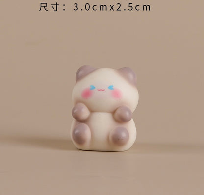 可愛がらせるネコの樹脂工芸品