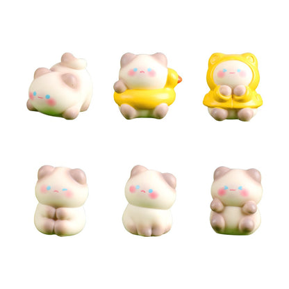 可愛がらせるネコの樹脂工芸品