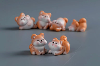 小柴犬の樹脂工芸品