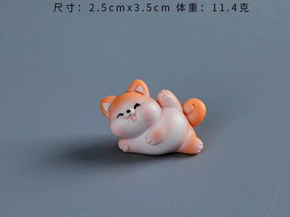 小柴犬の樹脂工芸品