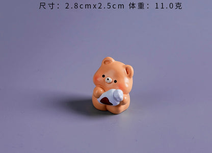 チョコレート色の小熊