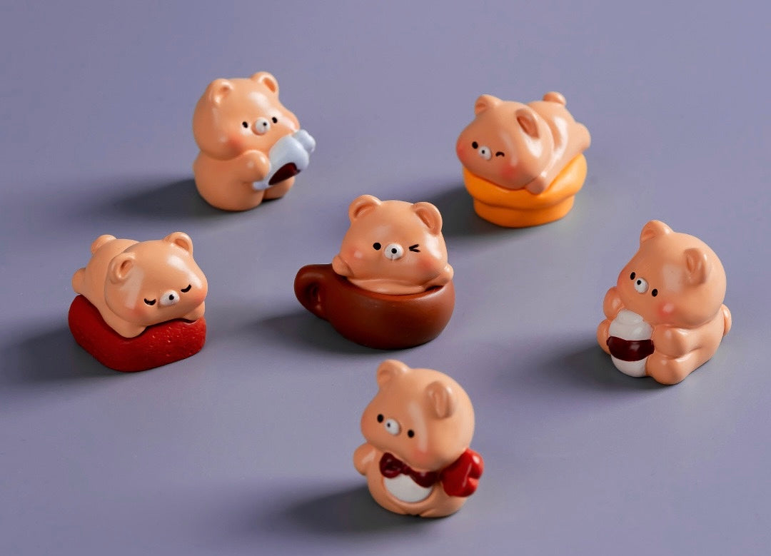 チョコレート色の小熊