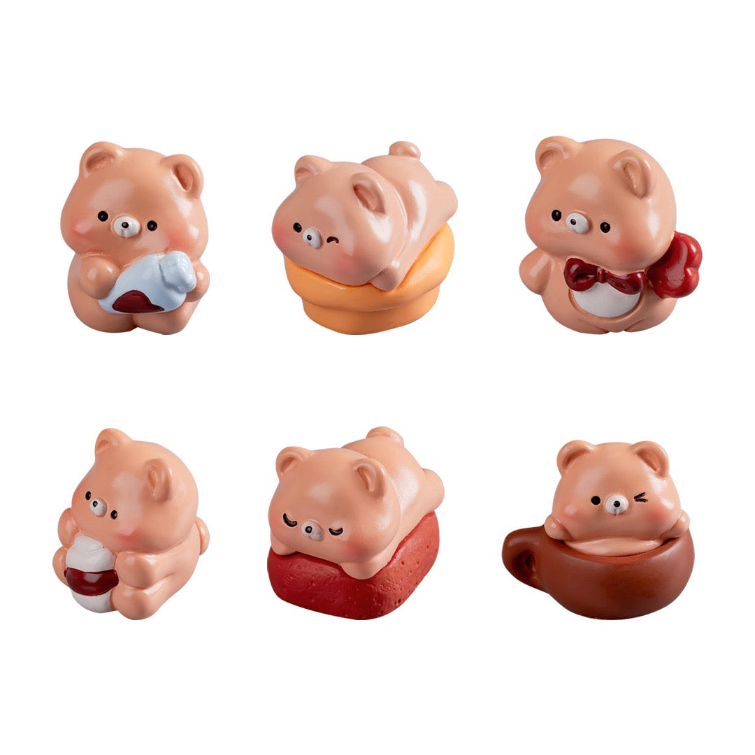 チョコレート色の小熊