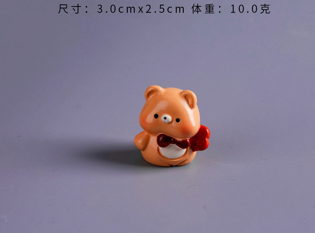 チョコレート色の小熊