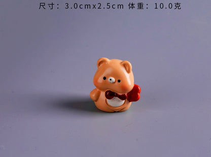 チョコレート色の小熊