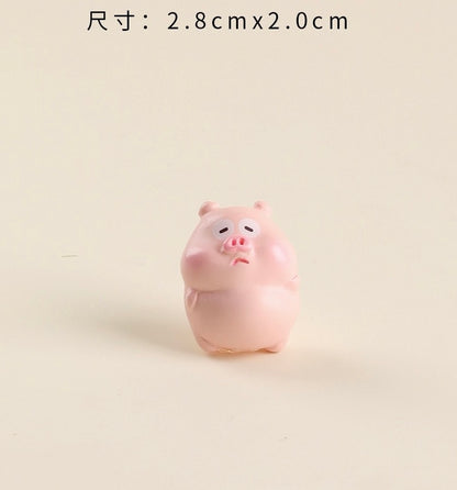 私の豚の樹脂工芸品