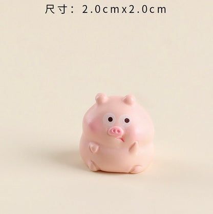 私の豚の樹脂工芸品