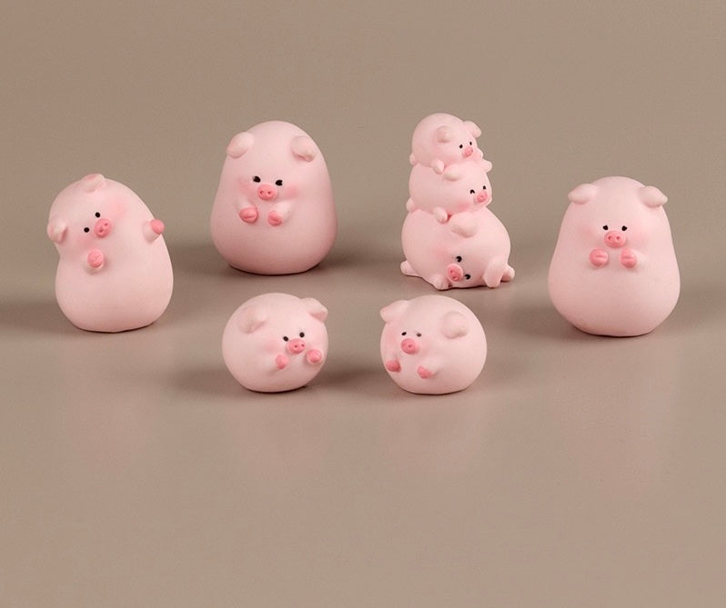 パパブタの樹脂工芸品