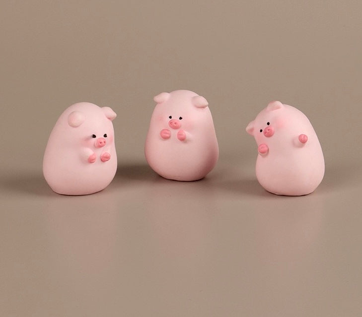 パパブタの樹脂工芸品